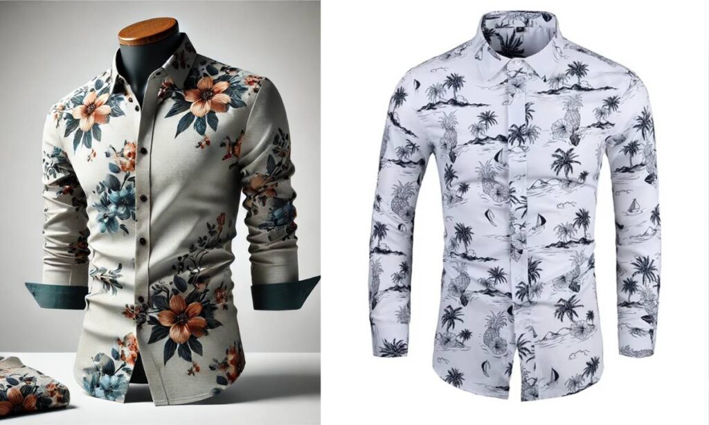 Styling Tips for the 299 Rs Only Flower Style Casual Men's Shirt